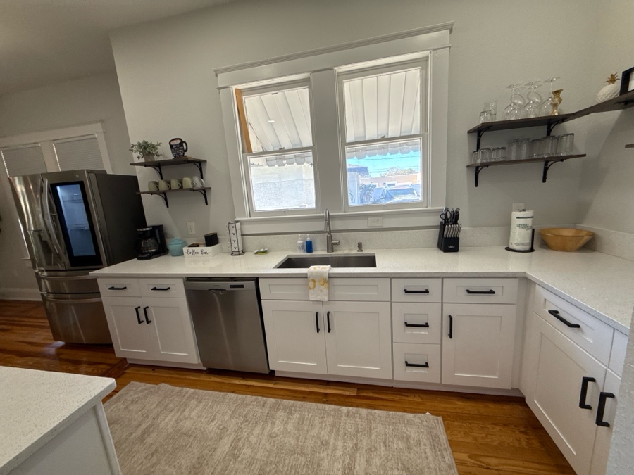 Deep cleaning - spotless kitchen and surfaces